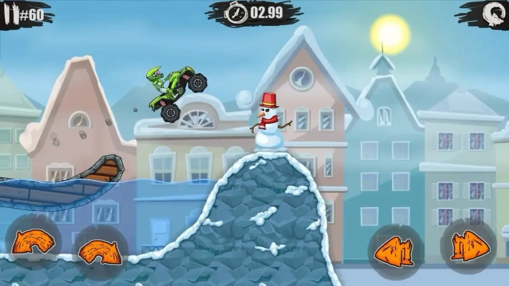 Phân tích hitbox của xe mô tô trong game Moto X3M chi tiết