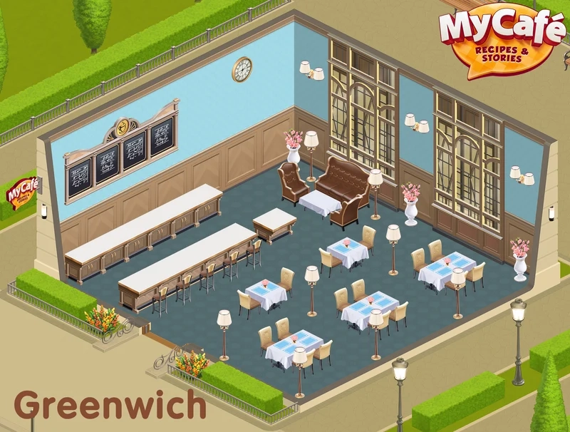 Tự tay thiết kế quán với my cafe restaurant game design