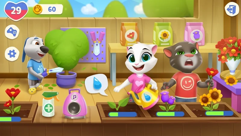 Chăm sóc đáng yêu trong my talking tom friends baby