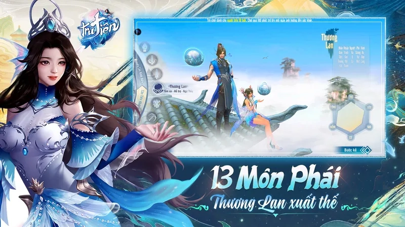 Đắm chìm trong game kiếm tiên 3d phong cách tiên hiệp