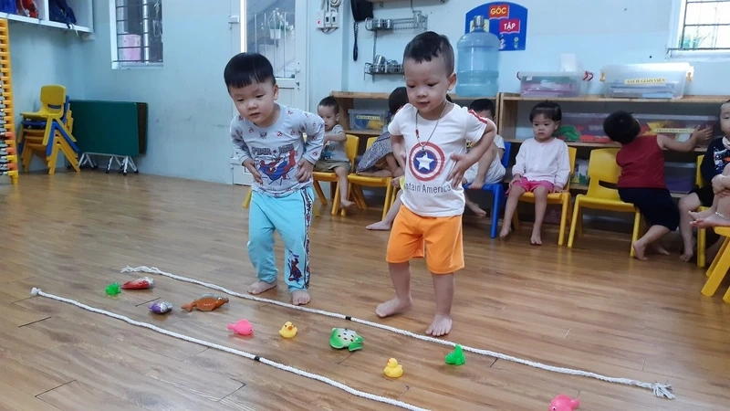 Hướng dẫn cách chơi trò chơi nhảy qua suối chi tiết 