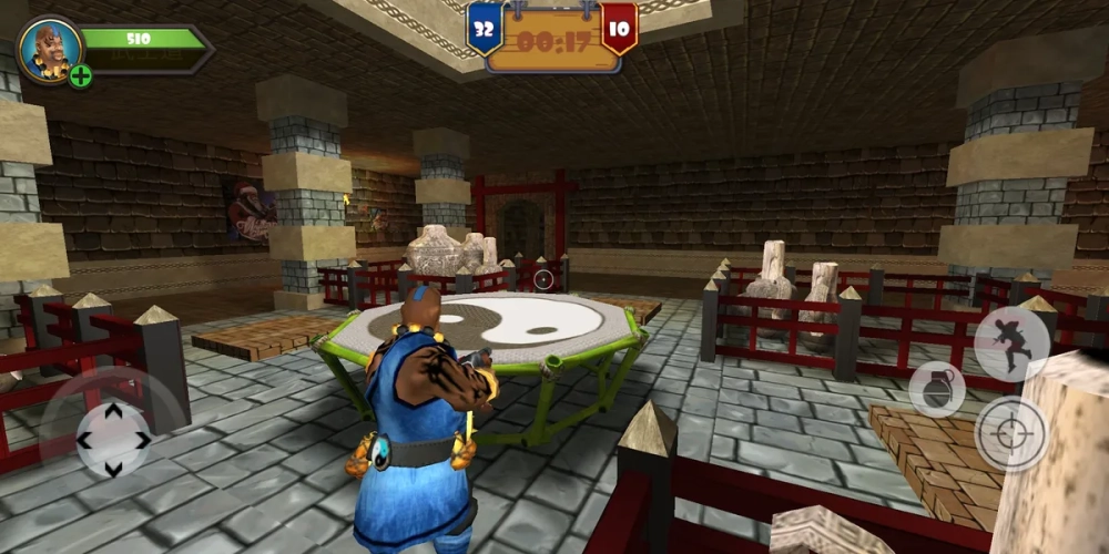 Hình ảnh game bắn súng hoạt hình 3d đầy màu sắc sống động