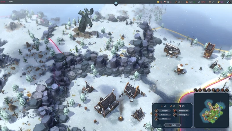 Trải nghiệm northgard gameplay chiến thuật Viking