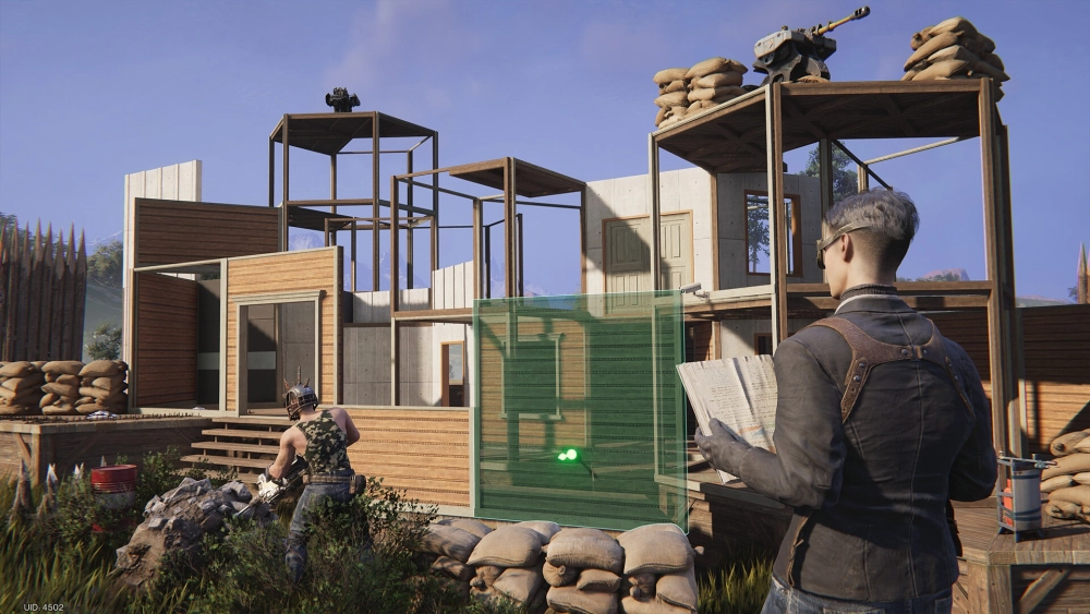 Vị trí Deviant hiếm Once Human đang thu thập tài nguyên