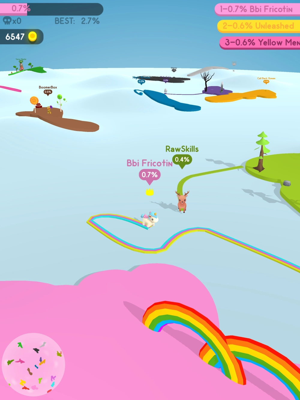 Những skin hiếm nhất Paper.io được game thủ Việt săn đón