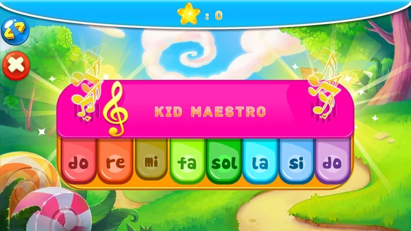 Bé học nhạc vui nhộn cùng piano kids game