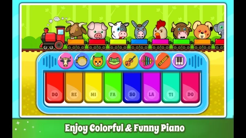 Công cụ học nhạc hiện đại piano kids digital