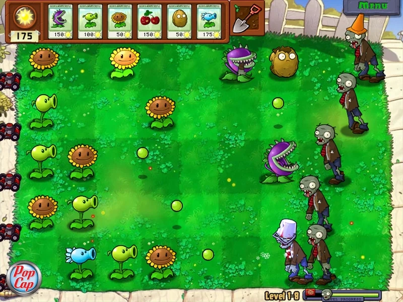 Luật chơi cốt lõi của Plants vs. Zombies