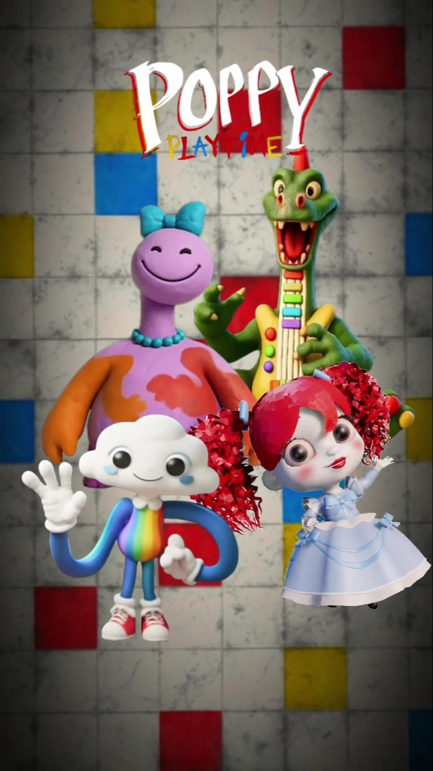 Con quái vật Huggy đầy răng nhọn