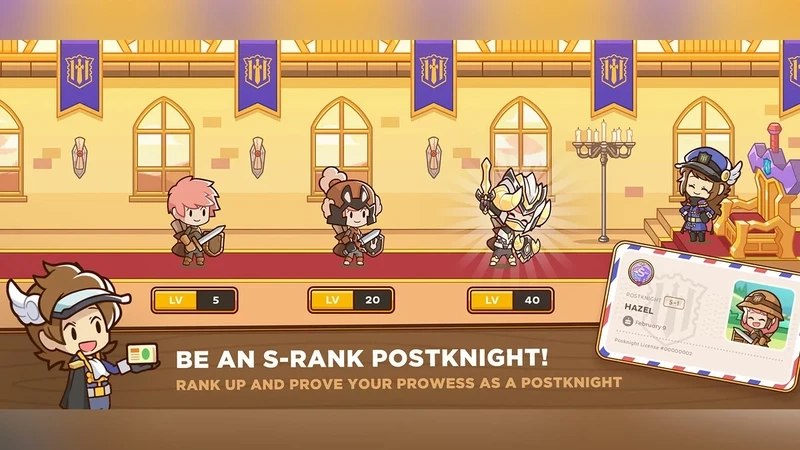 Trải nghiệm đầy đủ tính năng với Postknight mod APK