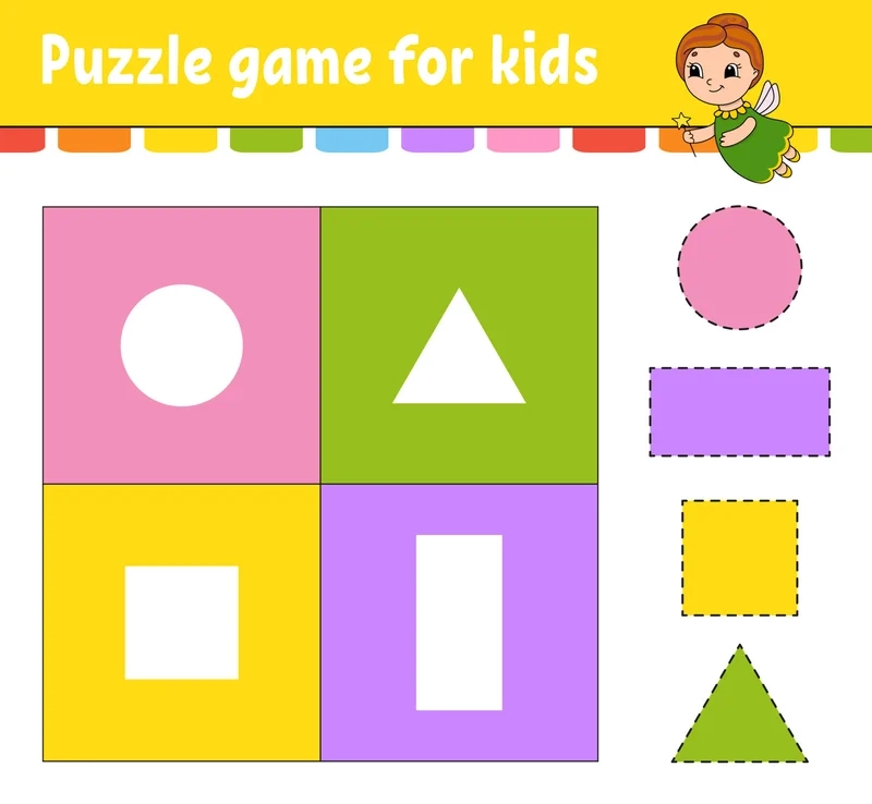 Hình ảnh sinh động từ puzzle kids image