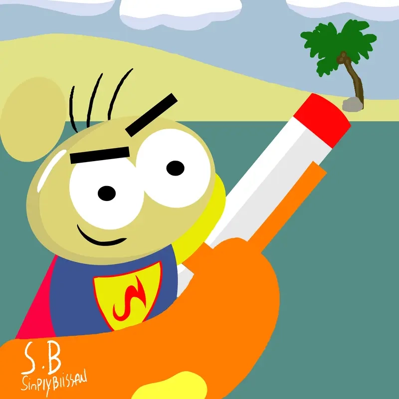 Nhân vật trong raft wars với biểu cảm hài hước