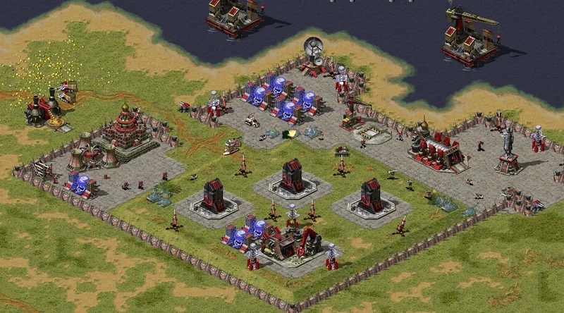Dấu ấn huyền thoại command conquer red alert 2 đồ họa