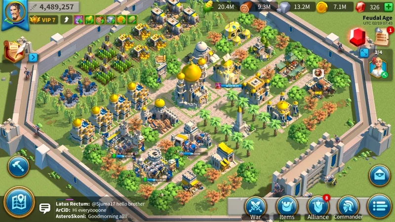 Luật chơi cốt lõi của Rise of Kingdoms