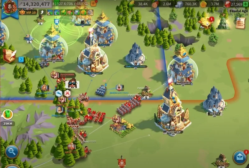 Trải nghiệm rise of kingdoms đồ họa đẹp từng chi tiết