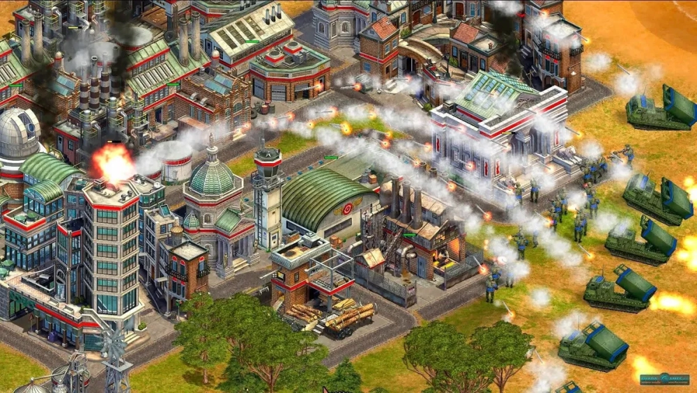 Cách dùng hạt nhân trong Rise of Nations hủy diệt đối thủ