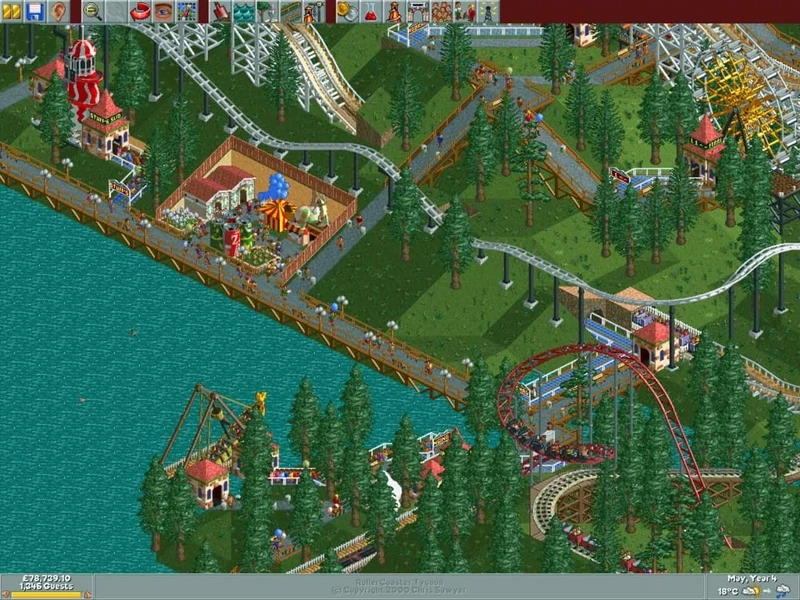Chơi mọi lúc với rollercoaster tycoon android