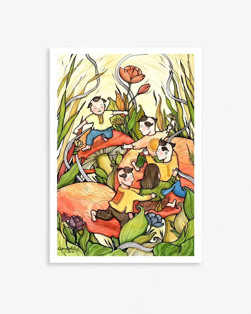 Rồng rắn biến thể trò chơi tập thể đầy tiếng cười