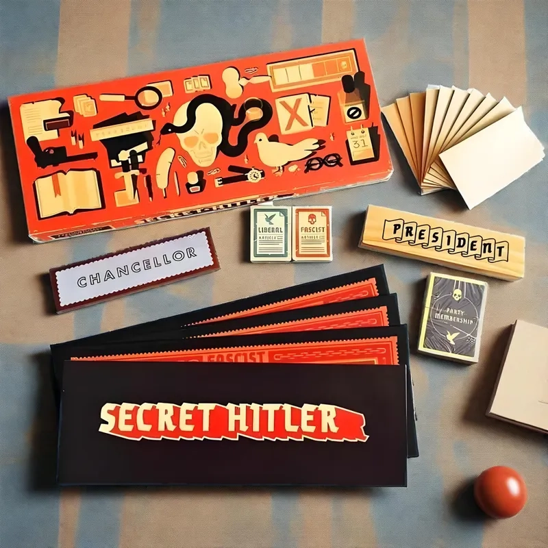 Bộ cờ Secret Hitler original rất xịn