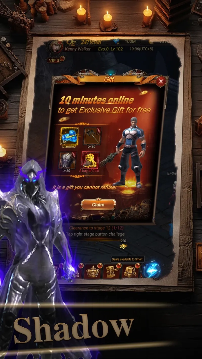 Học Shadow of Discord cách lên cấp nhanh ít tốn thời gian