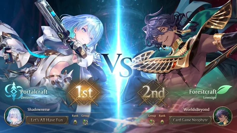 Shadowverse evolve ur với thẻ bài hiếm đẹp mắt