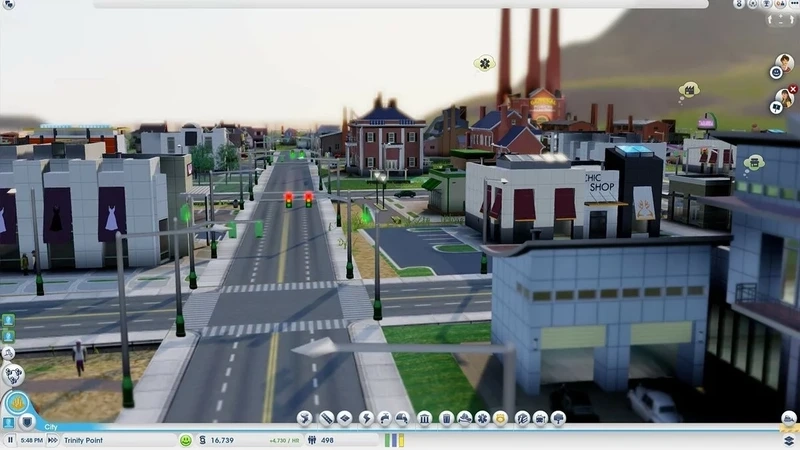 Quy hoạch thông minh với xây dựng thành phố trong SimCity