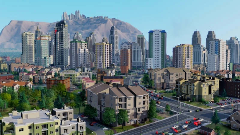 Giữ dân hài lòng bằng cách xây dựng dịch vụ công cộng SimCity