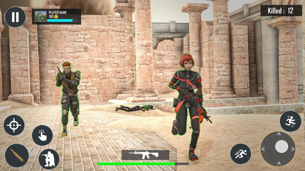  Trình diễn sniper clash 3d gameplay đỉnh cao của các Pro