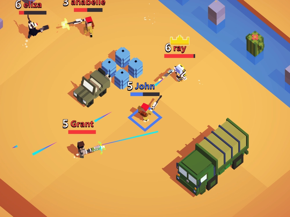 Những khẩu súng huyền thoại giúp bạn thống trị đấu trường Squadd.io