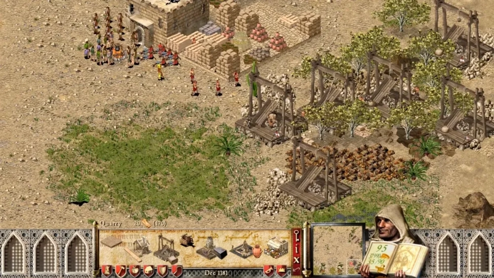 Chiến thuật xây thành stronghold crusader bất bại trước mọi đợt tấn công