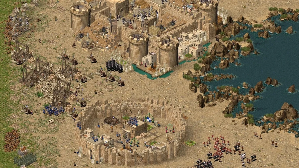 Cách chơi stronghold crusader trên web cực mượt không cần cài