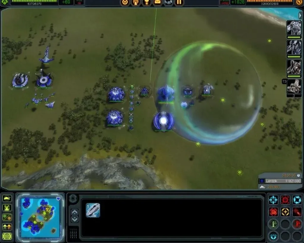  Sức mạnh hủy diệt của Unit mạnh nhất Supreme Commander lúc cuối game