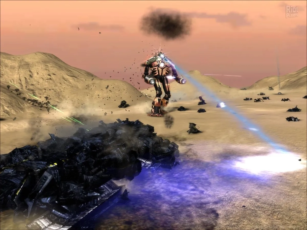 Hàng nghìn tia laser đan xen trong những trận thủy chiến quy mô lớn.