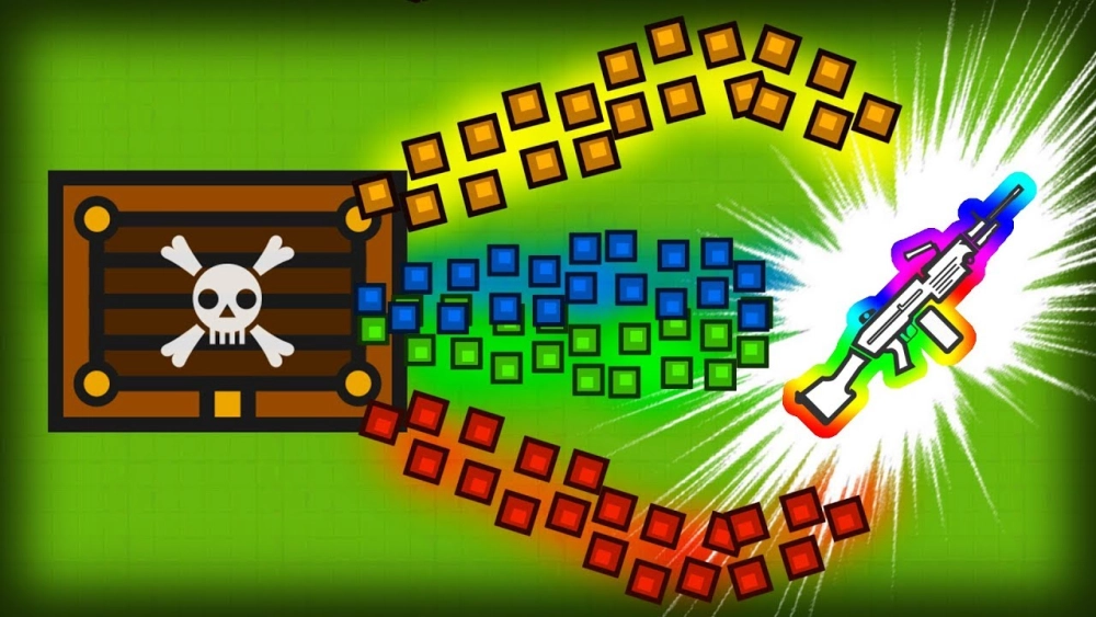 Bản đồ Surviv.io chi tiết với các vị trí loot đồ cực hiếm