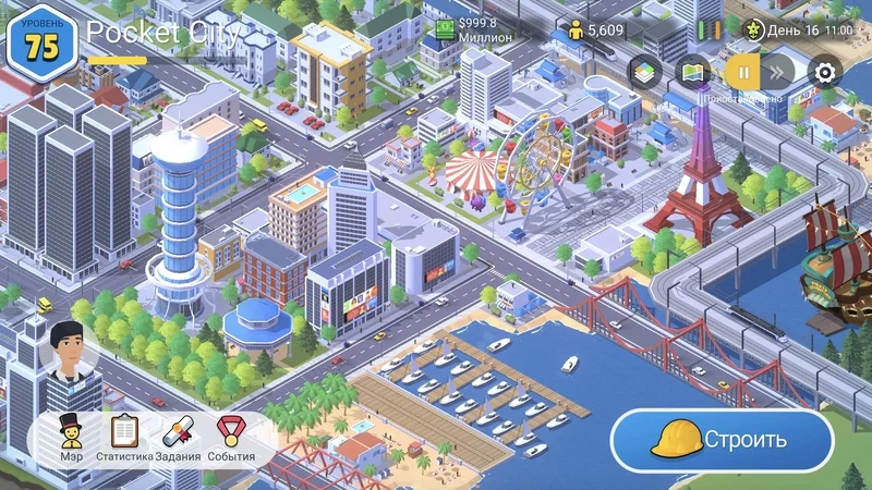 Trải nghiệm chiến thuật đô thị qua pocket city gameplay