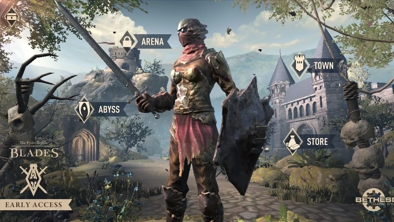 Phiêu lưu mọi lúc với The Elder Scrolls: Blades Nintendo Switch