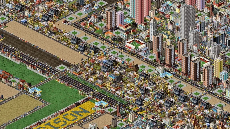 Khám phá bản đồ mới với theotown new city