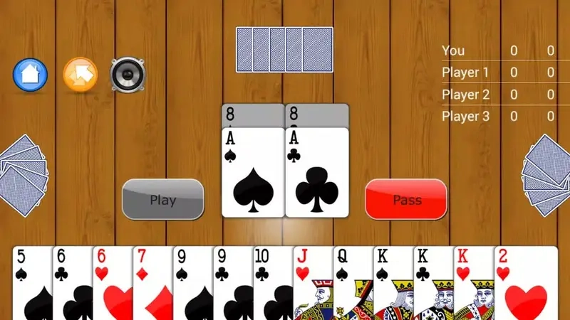 Diễn biến trận đấu Tiến Lên miền Bắc online cực hay