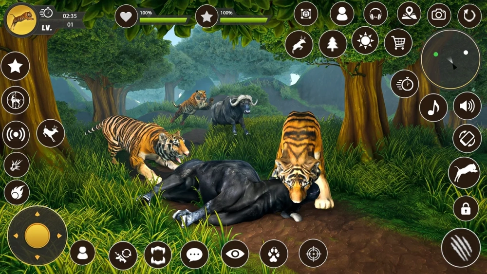 Game nuôi hổ 3D trải nghiệm cảm giác làm cha mẹ hoang dã