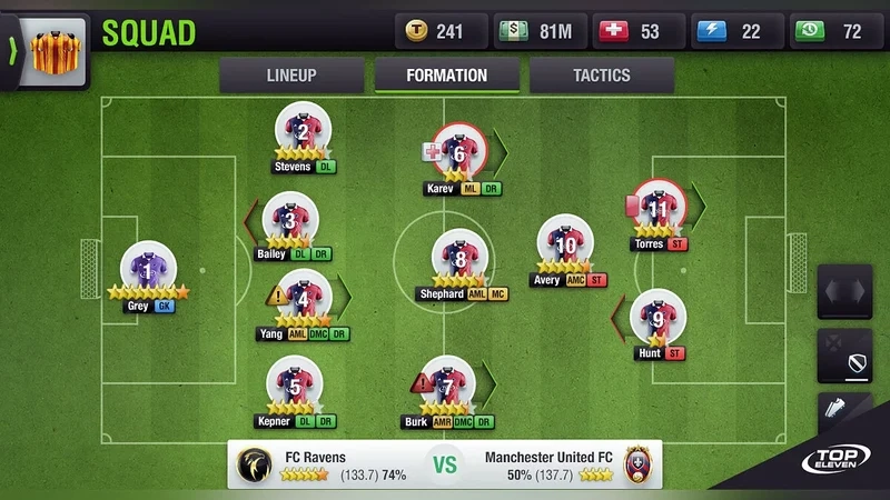 Luật chơi cốt lõi của một Top Eleven manager