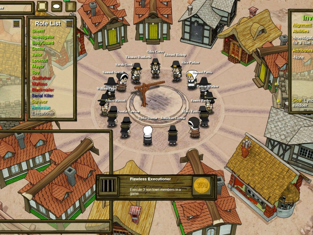 Kỹ năng dùng Town of Salem code để nhận skin độc quyền