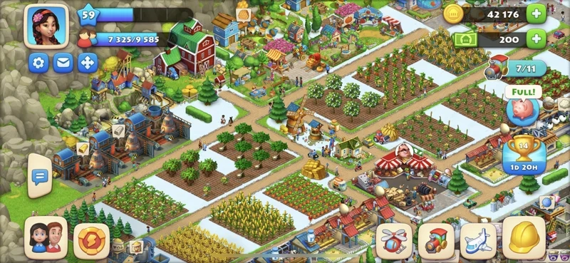 Tăng hiệu quả quản lý nông trại nhờ hướng dẫn chơi township