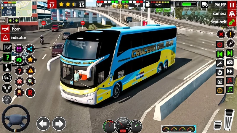 Trải nghiệm trò chơi lái xe độc đáo khi chơi game bus simulator indonesia