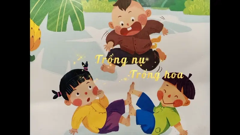 Hướng dẫn cách Trồng Nụ Trồng Hoa vui nhộn cho trẻ