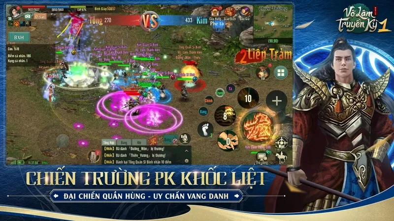 Huyền thoại Võ Lâm Truyền Kỳ 1 Mobile tái hiện