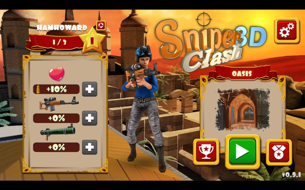 Mẹo chơi Winter Clash 3D Sniper để đạt tỷ lệ Headshot cao