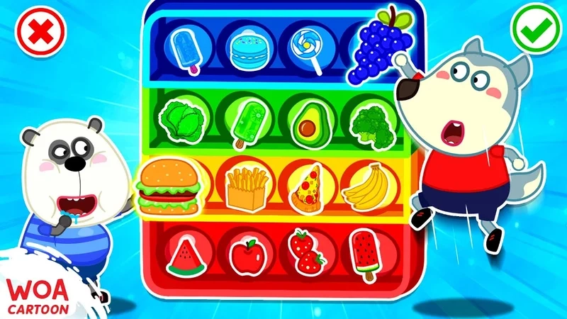 Trải nghiệm vui nhộn qua wolfoo games online