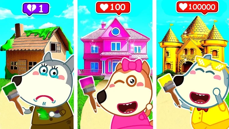 Giải trí mỗi ngày với wolfoo chơi điện thoại