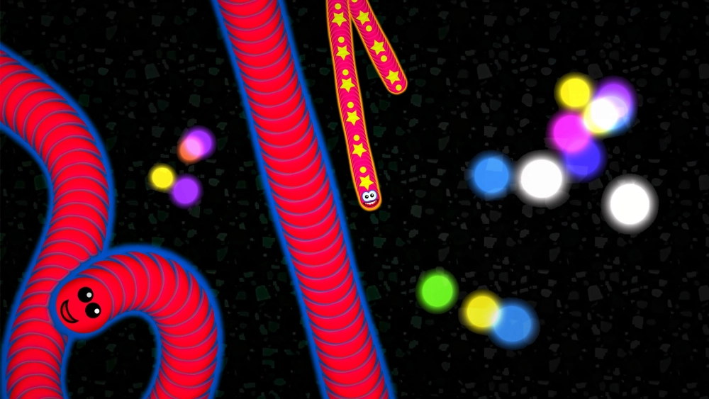 Giao diện chơi game vùng đất giun trên trình duyệt PC cực kỳ mượt mà không lag