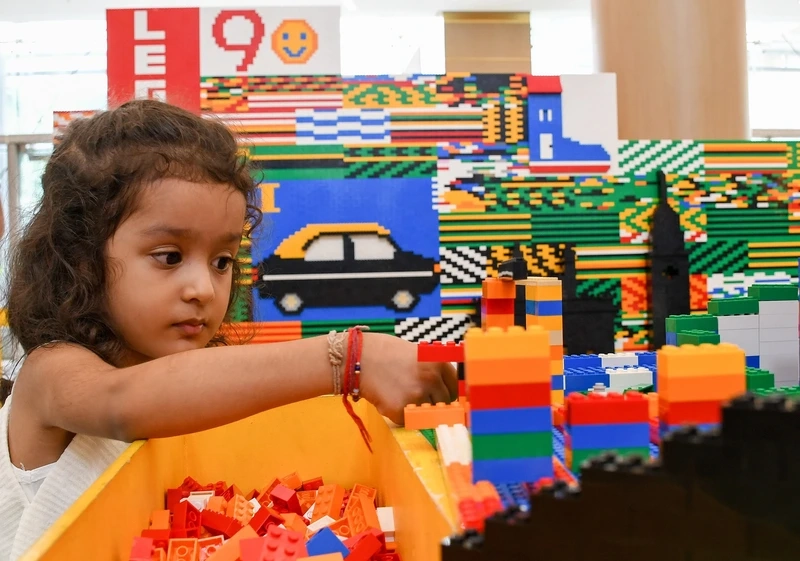 Chuẩn bị trước khi chơi xếp hình lego